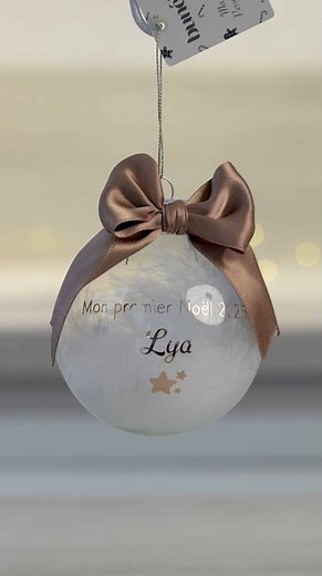 Noël avec moi, je personnalise vos boules de Noël 🎄
