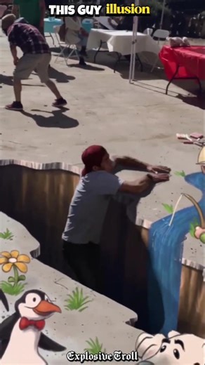 3D Illusion Others + Him ☠️ #Shorts #edit #3dillusion#USA