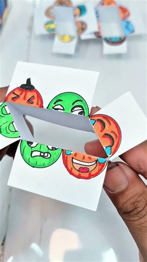 cute cool emoji #shorts #diy #papercraft #diycraft #emoji #satisfying