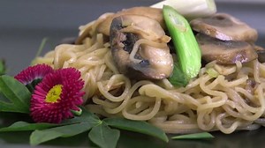 Mushroom, Chow Mein, Mein