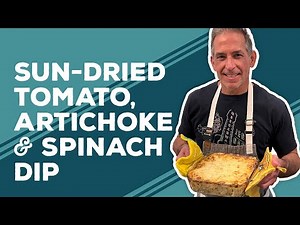 Love & Best Dishes: Sun-Dried Tomato, Artichoke & Spinach Dip Recipe | Tailgating Appetizer Ideas