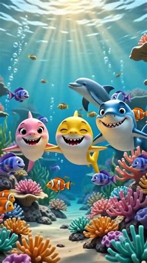 Baby Shark & Family 🦈 | Fun Learning Song for Kids