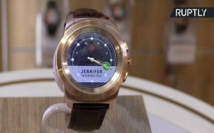 This is the ZeTime - a Traditional Swiss Watch with a Digital Touchscreen