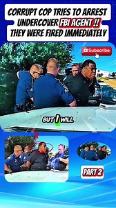 Corrupt Cops Try to Arrest an Undercover FBI Agent — Seconds Later, They Realize Their Career Is Over 😳 Watch full video in the first comment | Cop Squad