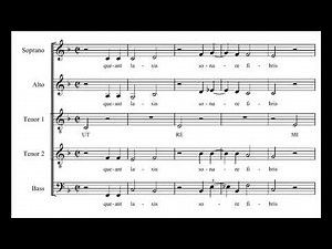 Lassus: Ut queant laxis - Tubéry