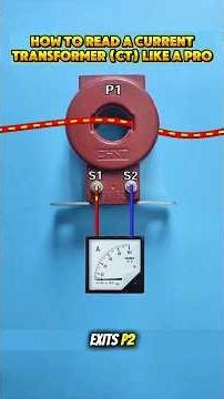 How to Read a Current Transformer (CT) Like a Pro💡 #currenttransformer #electrical
