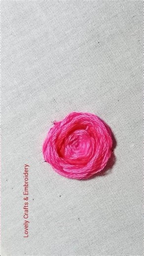Woven rose embroidery design /#shorts #ytshorts #embroidery #viral #trending #new