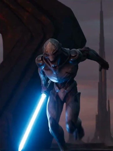 Shadow Faced The Alien Warrior