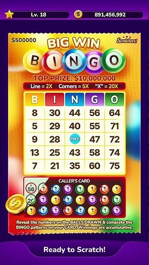 Scratchers! The Lottery Ticket Scratch Card Game