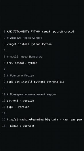 🔥КАК УСТАНОВИТЬ PYTHON: Самый простой способ