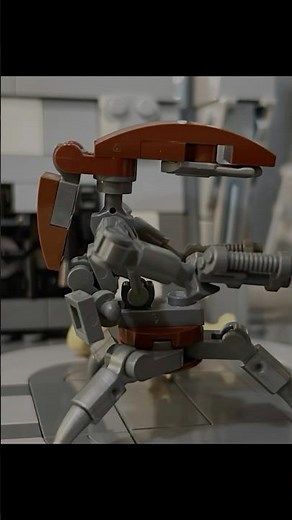 Lego Droideka MOC Stop Motion & Instructions