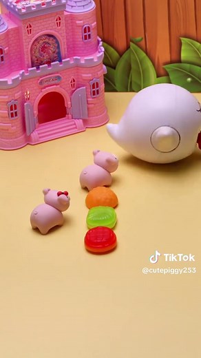 Cute Piggy Eating Video: Funny Pig Snack Moments