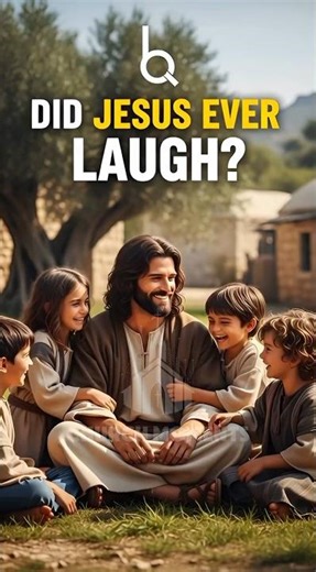 Did you know the Bible never directly records Jesus laughing? 🤔#faithjourney BibleTruth #JesusChrist