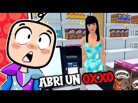SIMULADOR DE ABRIR UN OXXO!! (SUPERMARKET SIMULATOR COMPLETO)