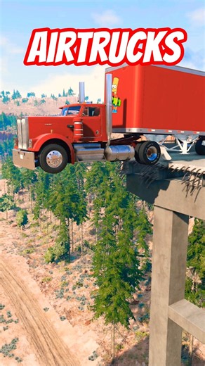 BeamNG.drive - AirTrucks 🚚✈😂 144