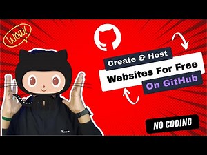 How to Create a FREE website and host in GitHub for Lifetime 2022 | GitHub Pages Explained 🔥