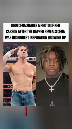 🔥 JOHN CENA INSPIRED KEN CARSON'S JOURNEY! 👏💯