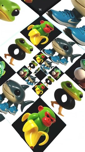 🧠💀 3D brainrot loop animation🔁 Watch till the end#brainrot #3danimation #loop #shorts #animation