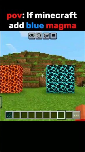 POV: What If Minecraft Added Blue Magma?