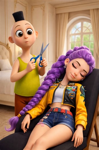 Roblox Hamood Habibi & Rumi's purple hair #roblox #hamoodhabibi #rumi #cartoon