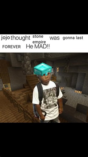 “Bro thought the stone empire would last forever 💀 He MAD‼️” #minecraft #minecraftmemes #fyp #foryoupage #gamingmemes