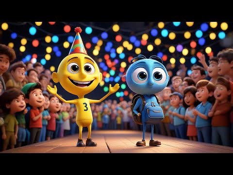 Six Dancing Numbers Say Hello | Fun Counting Song for Kids | Nursery Rhymes and Baby Songs