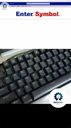 Enter symbol tricks | #symbol #enter #tricks #windows #keyboard #computer #mstechtricks #typing
