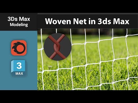 How to Model a Woven Mesh in 3ds Max | Step-by-Step Tutorial
