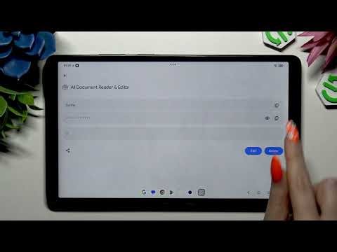 LENOVO Tab One – How to Check Saved Passwords in Password Manager