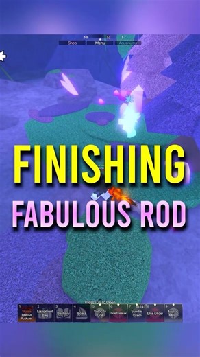 Fabulous Rod Part 1 #roblox #fisch