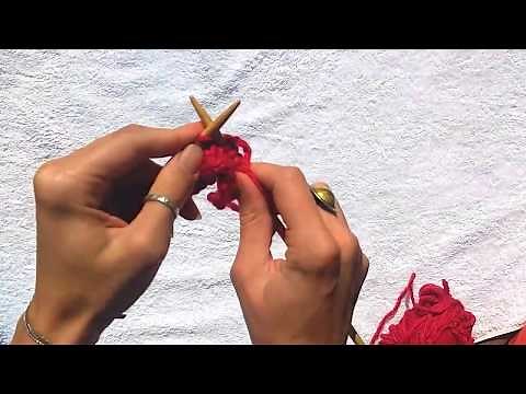 Le Surjet Simple au Tricot