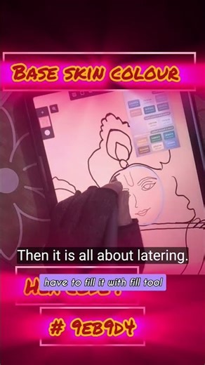 Perfect Krishna Face Shading Every Time | Complete Technique Breakdown #DigitalArt