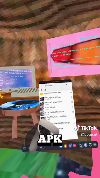 Tutorial on how to get boga tag #bogagt #bogatag #fyp #gtag #gorillatag #alttag #foryou