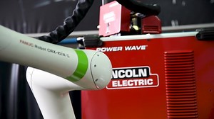 FANUC #CRX #cobots offer high accuracy and repeatability. However, all welders will most appreciate their ease of use and programming, the ability to work closely with #welding processes, and the built-in most advanced cobot technology in the industry. Learn more about our latest CRX cobots here: https://crx.fanuc.eu/ #FANUC Lincoln Electric | FANUC Europe