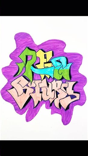 simple graffiti name REA STORY#graffiti #graffitiname #graffitiart #howtodraw #art #foryou