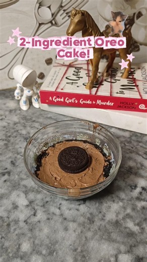 Make a delicious Oreo mug cake in just 1 minute! No oven, no eggs, and only a few ingredients.