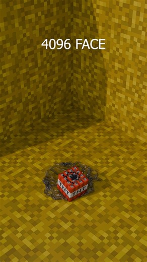 TNT vs grounds #digitalcreator #satisfying #reels #minecraft #game #simulator #subdivision #shorts | MDP3D