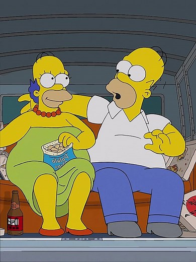 The people of the entire Springfield town have turned into Homer's appearance#tiktok #foryou #fypシ゚viral #simpsons #thesimpsons #bartsimpson #homersimpson #fyp