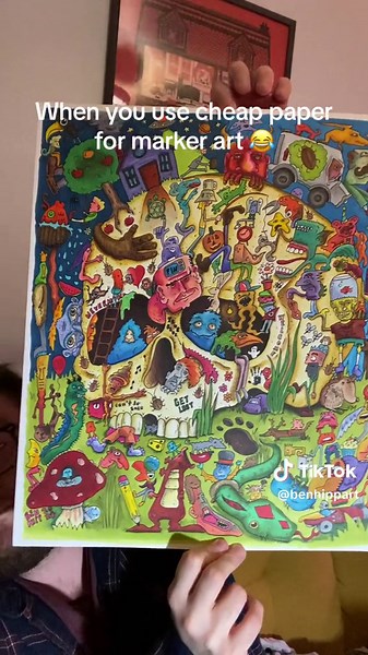 Cool Marker Art: Illustration with Prismacolor Markers