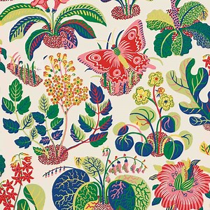 Josef Frank wallpaper - 12 Scandinavian Modern classics for sale today