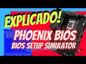 🔥 ¡Explora y Domina la BIOS con Phoenix Setup BIOS Simulator! 💻🛠️ Aprende sin Riesgos 🤓✅