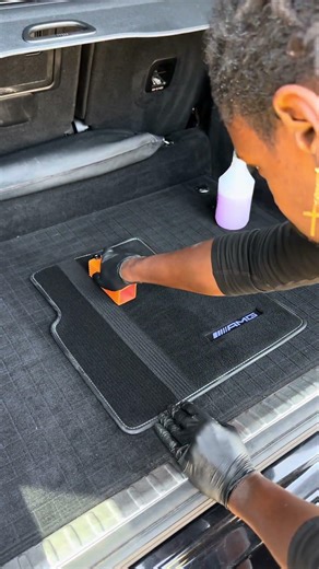 Satisfying ASMR Carpet Lines on a Mercedes G63 😮‍🔥 | Oddly Satisfying Detail