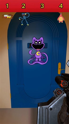 Guess the correct monster behind the doors! #funny #gmod #chompkins