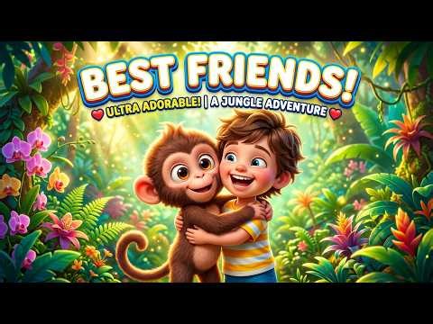 The Magical Monkey and the Brave Kid | 3D Cartoon