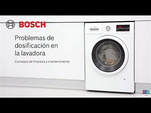 ¿Problemas de dosificación con tu lavadora Bosch?