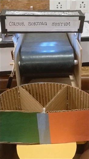 Color Sorting Project #robotics #art #subscribe #like #share #comment #hardwork #success