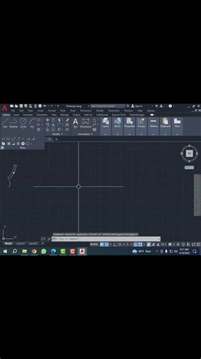 Construction line draw AutoCADA #autocad #autocadblocks #excel #sketchup #designer