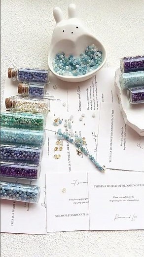 💙 Elegant Blue Crystal Bracelet Handmade ✨ Minimalist Jewelry Gift Idea for Her