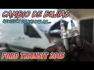 Spark plug replacement for a 2015 Ford Transit