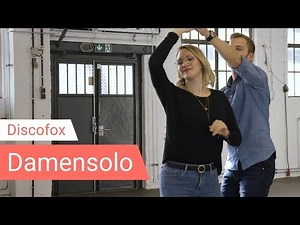 Discofox figure: female solo